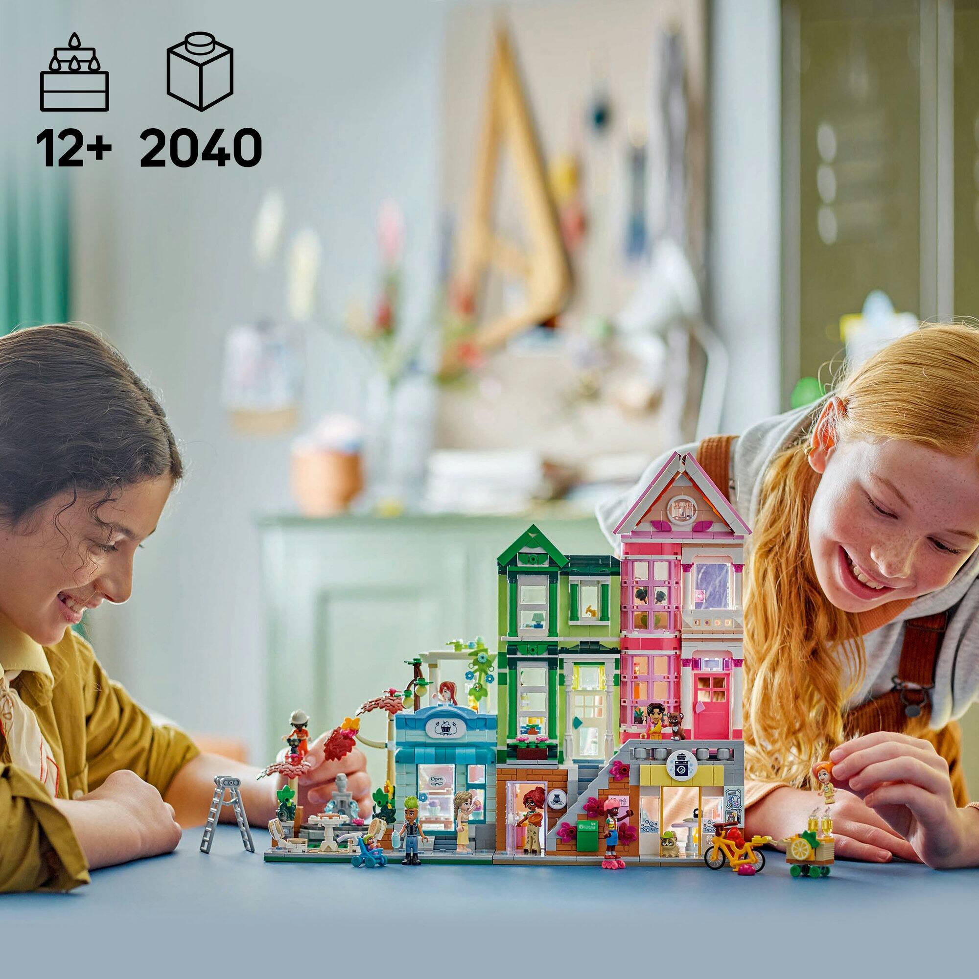 LEGO® Friends Heartlake City Apartments and Stores Model Kit 42670